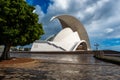 Auditorium of Tenerife in Santa Cruz de Tenerife, Canary Islands, Spain Royalty Free Stock Photo