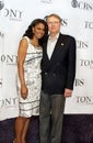 Audra McDonald & John Cullum at Meet the Nominees Press Reception for the 2007 Tonys in NYC