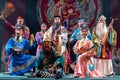 Actor of the TaipeiEYE perform Legend of Eight Immortals Crossing the Sea at Li-Yuan Peking Opera Theatre, Taipei, Taiwan, Aug 23,