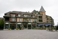 Aug 28 2007 Collingwood Ontario Canada Scenic Building Blue Mountain Village Tourist Attraction Lodging Off-season