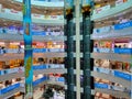 24 Aug 2020, Dhaka, Bangladesh. Inside view of bashundhora city shopping complex. it is one of the biggest market place in