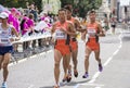 6 Aug `17 - London World Athletics Championships marathon: Mongolian athletes BAT-OCHIR, NARANDULAM and TSEVEENRAVDAN