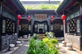 Aug 2013 - Pingyao, Shanxi province, China - One of the courtyards of Ri Sheng Chang, the oldest bank in the world in Pingyao