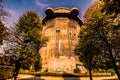 Augarten Park in Fall, Vienna, Austria