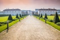 Augarten Park in Fall, Vienna, Austria