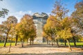 Augarten Park in Fall, Vienna, Austria