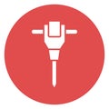 Auger, dig tool Isolated Vector Icon which can be easily modified or edited Royalty Free Stock Photo