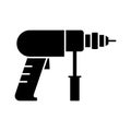 Auger machine Isolated Vector icon Which can easily modify or edit