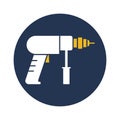 Auger machine Isolated Vector icon Which can easily modify or edit