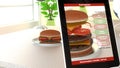 Augmented reality burger food analysis