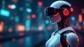 Augmented reality interface used to program advanced robot, machine vision, AI, AR