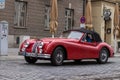 Jaguar oldtimer car Royalty Free Stock Photo