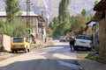 August 22 2023 - Arslanbob, Kyrgyzstan, Central Asia: houses and the everday life of the people in a small village