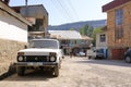 August 21 2023 - Arslanbob, Kyrgyzstan, Central Asia: Life on streets in the small village