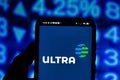 August 19, 2020, Brazil. In this photo illustration the Grupo Ultra Ultrapar logo seen displayed on a smartphone