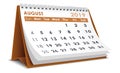 August 2019 Calendar