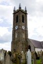 Donaghadee parish Church building bell and clock tower Royalty Free Stock Photo