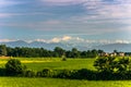 August 31, 2014 - Himalayan mountains seen from Sauraha, Nepal