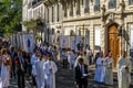 Pilgrimage for the Assumption of the Virgin from Notre-Dame, Paris.