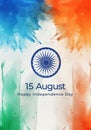 15 August India Independence Day Illustration AI Generative