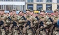 August 24, 2016. Kyiv, Ukraine. Military parade