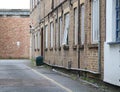 21 August 2021 - London, England: Old brick build industrial buildings