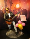 Wax figure of George Michael, at Madame Tussauds, Amsterdam.