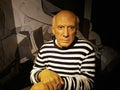 Wax figure of Pablo Picasso at Madame Tussauds, Amsterdam.