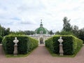 30 of August 2020 - Moscow, Russia: Grotto in the manor of Count Sheremetyev Royalty Free Stock Photo