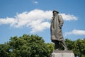 August 2017, Moscow, Russia. A statue of Lenin