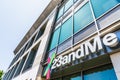 August 8, 2019 Mountain View / CA / USA - 23andme headquarters in Silicon Valley; Based on a saliva sample, 23andMe provides