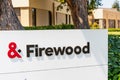 August 3, 2020 Mountain View / CA / USA - Firewood Marketing signage at their headquarters in Silicon Valley; Firewood is a global