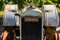 August 2019: An old vintage Fordson tractor Royalty Free Stock Photo