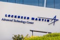 August 5, 2019 Palo Alto / CA / USA - Lockheed Martin Advanced Technology Center ATC sign in their campus located in Silicon Royalty Free Stock Photo