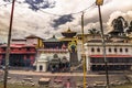 August 18, 2014 - Pashupatinath Temple in Kathmandu, Nepal Royalty Free Stock Photo