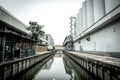 16 August 2019 Pathumthaini Thailand Beer fermentation tank or brewing plant