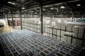 1 August 2019 Pathumthani Thailand Beer storage warehouse