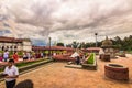 August 18, 2014 - People in Pashupatinath Temple in Kathmandu, N Royalty Free Stock Photo