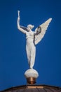 AUGUST 23, 2017 - PHOENIX ARIZONA - Arizona State Capitol Building at sunrise, features Winged. Arizona, State Royalty Free Stock Photo