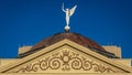 AUGUST 23, 2017 - PHOENIX ARIZONA - Arizona State Capitol Building at sunrise, features Winged. Capital, State Royalty Free Stock Photo