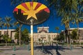 AUGUST 23, 2017 - PHOENIX ARIZONA - Arizona State Capitol Building at sunrise, Phoenix, Arizona. Capitol, american Royalty Free Stock Photo