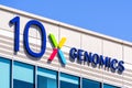 August 25, 2019 Pleasanton / CA / USA - 10x Genomics headquarters in Silicon Valley; 10x Genomics is an American biotechnology