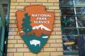 August 26, 2017 Richmond/CA/USA - United States National Park Service (NPS) emblem. NPS is an agency of the United States federal