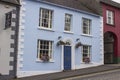 A row of beautiful Georgian terraced properties in Hillsborough Royalty Free Stock Photo