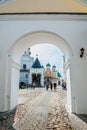 August 4, 2018. Russia the city of Kostroma on the Volga Holy Trinity Ipatiev Monastery. Editorial Royalty Free Stock Photo