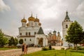 August 4, 2018. Russia the city of Kostroma on the Volga Holy Trinity Ipatiev Monastery. Editorial Royalty Free Stock Photo