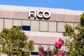 August 26, 2019 San Jose / CA / USA - FICO headquarters in Silicon Valley; FICO, originally Fair, Isaac and Company, is a data