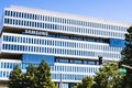 August 1, 2019 San Jose / CA / USA - The modern HQ of Samsung Electronics Device Solutions America and Samsung Semiconductor Inc,