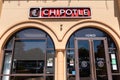 August 15, 2019 San Mateo / CA / USA - Chipotle restaurant location in San Francisco Bay; Chipotle Mexican Grill, Inc is an