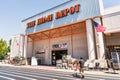 August 12, 2019 Sunnyvale / CA / USA - People shopping at Home Depot in South San Francisco bay area Royalty Free Stock Photo